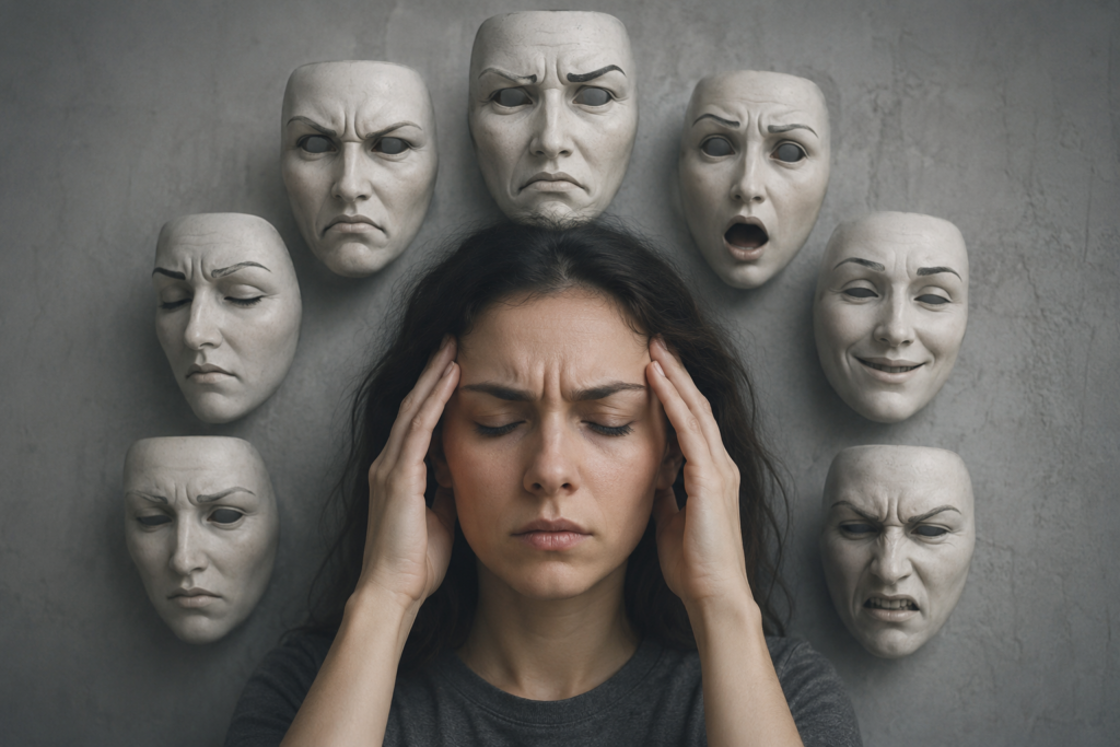 Las 7 máscaras de la neurosis: señales emocionales que pueden esconderse detrás de comportamientos cotidianos