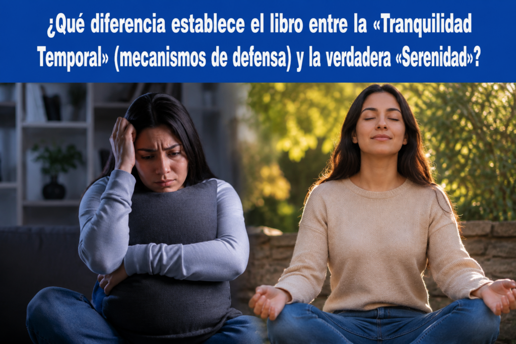 Tranquilidad Temporal vs. Verdadera Serenidad: lo que revela la literatura de Neuróticos Anónimos sobre la recuperación emocional