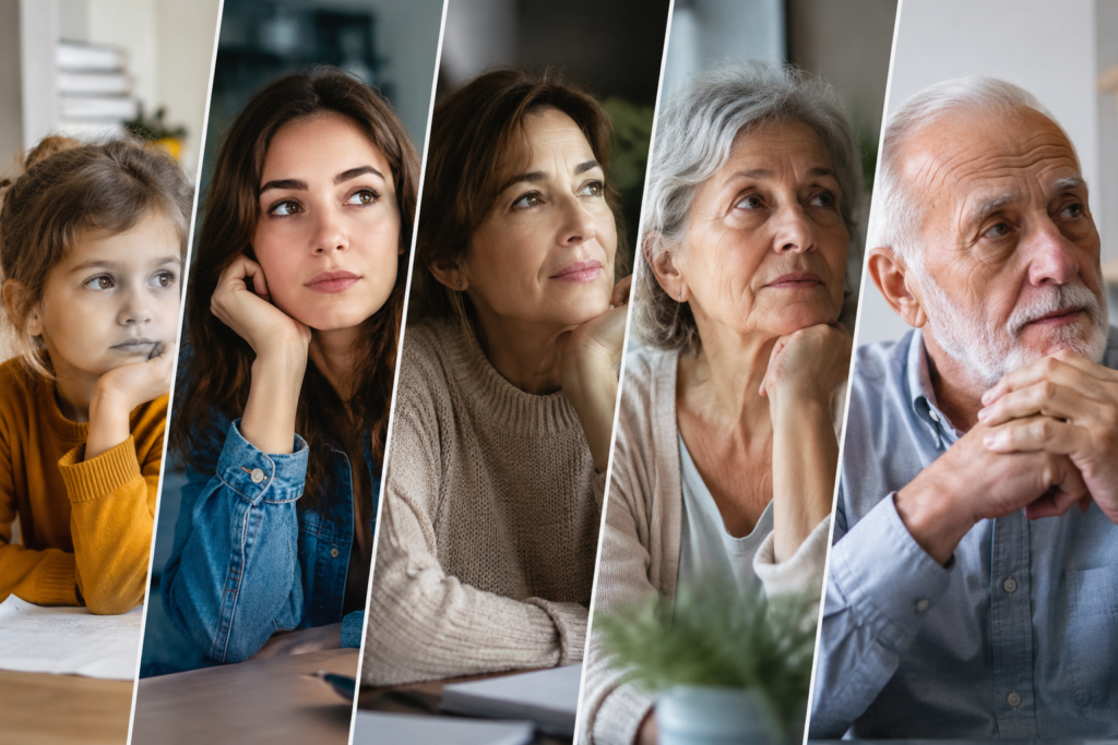Salud mental según la edad: las señales que cambian en niños, adolescentes, adultos y personas mayores