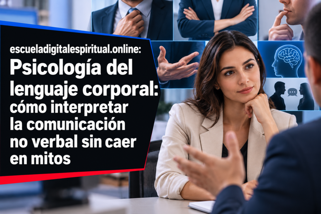 Psicología del lenguaje corporal: cómo interpretar la comunicación no verbal sin caer en mitos